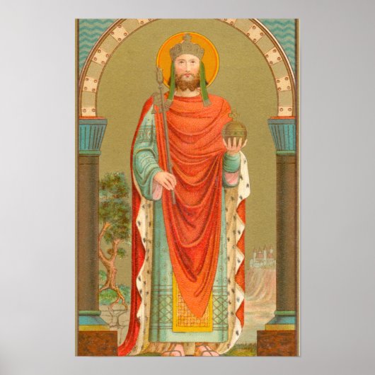 St. Henry II, Kaiser (BBS 10; Style 4) Poster (Vorne)
