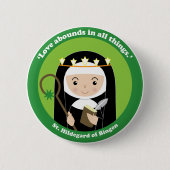 St. Hildegard Button (Vorderseite)