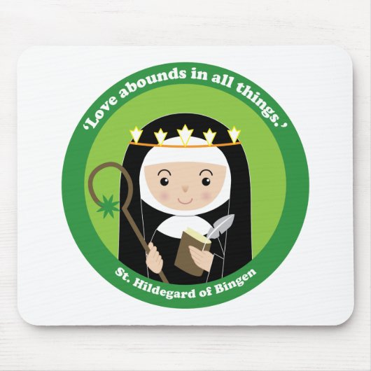 St. Hildegard Mousepad (Vorne)