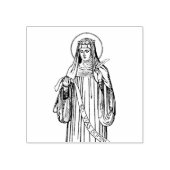 St. Hildegard of Bingen Doktor der Kirche Gummistempel (Prägung)