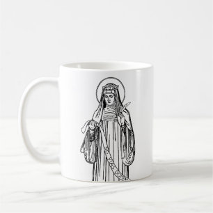 St. Hildegard of Bingen Doktor der Kirche Kaffeetasse