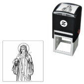 St. Hildegard of Bingen Doktor der Kirche Permastempel (Beispiel)