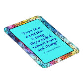 St. Hildegard of Bingen Quote Magnet (Rechte Seite)