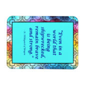 St. Hildegard of Bingen Quote Magnet (Horizontal)