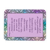 St. Hildegard of Bingen Quote Magnet (Horizontal)