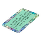 St. Hildegard of Bingen Quote Magnet (Linke Seite)