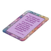 St. Hildegard of Bingen Quote Magnet (Linke Seite)