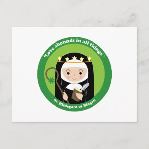 St. Hildegard Postkarte