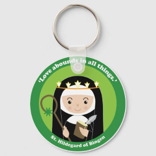 St. Hildegard Schlüsselanhänger