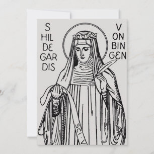 St. Hildegard von Bingen Benediktinerkatzen Einladung