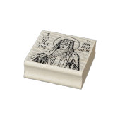 St. Hildegard von Bingen Benediktinerkatzen Gummistempel (Stempel)