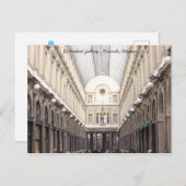St. Hubert Gallery ~ Brüssel, Belgien Postkarte (Vorne/Hinten)