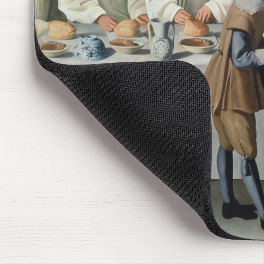 St. Hugh von Cluny (1024-1109) im Refektorium von Mousepad (Ecke)