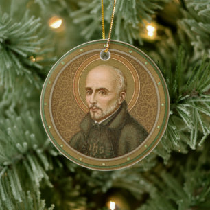 St. Ignatius Loyola (BK 050; abgekürzter lateinisc Keramik Ornament