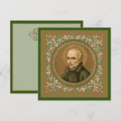 St. Ignatius Loyola (BK 050) Blank Square Gruß (Vorne/Hinten)