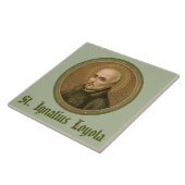 St. Ignatius Loyola (BK 050; Stil 1) Fliese (Seite)
