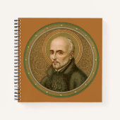 St. Ignatius Loyola (BK 050) (Stil 1) Notizblock (Vorderseite)