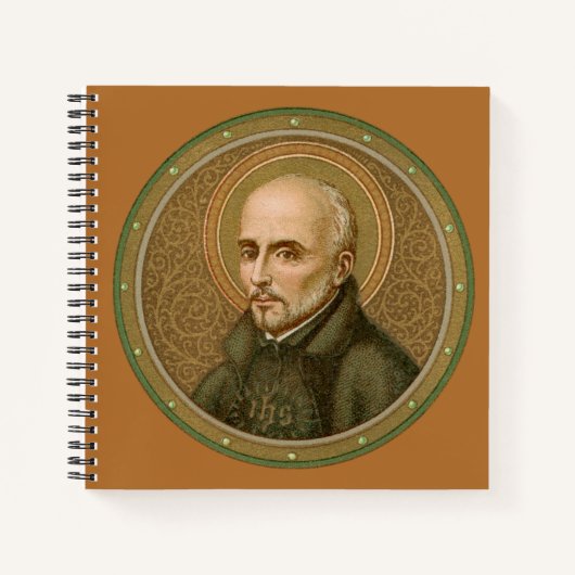 St. Ignatius Loyola (BK 050) (Stil 1) Notizblock (Vorderseite)