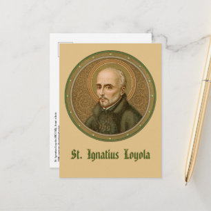 St. Ignatius Loyola (BK 050) (Stil 1) Postkarte