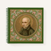 St. Ignatius Loyola (BK 050) (Stil 2) Notizblock (Vorderseite)