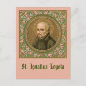 St. Ignatius Loyola (BK 050) (Stil 2) Postkarte (Vorderseite)