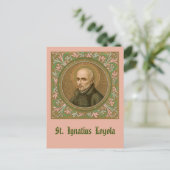 St. Ignatius Loyola (BK 050) (Stil 2) Postkarte (Stehend Vorderseite)