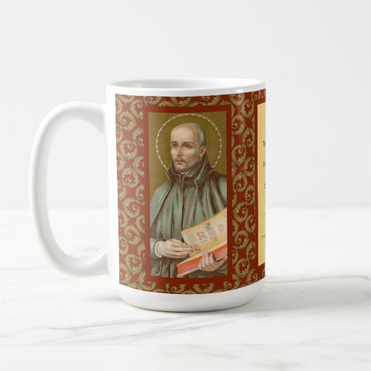 St. Ignatius Loyola (JM 27; Bio) Tasse Kaffee (Links)