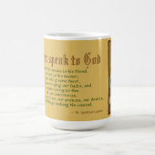 St. Ignatius Loyola (JM 27; Zitat) Tasse des Kaffe (Mittel)