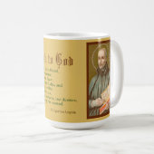 St. Ignatius Loyola (JM 27; Zitat) Tasse des Kaffe (VorderseiteRechts)
