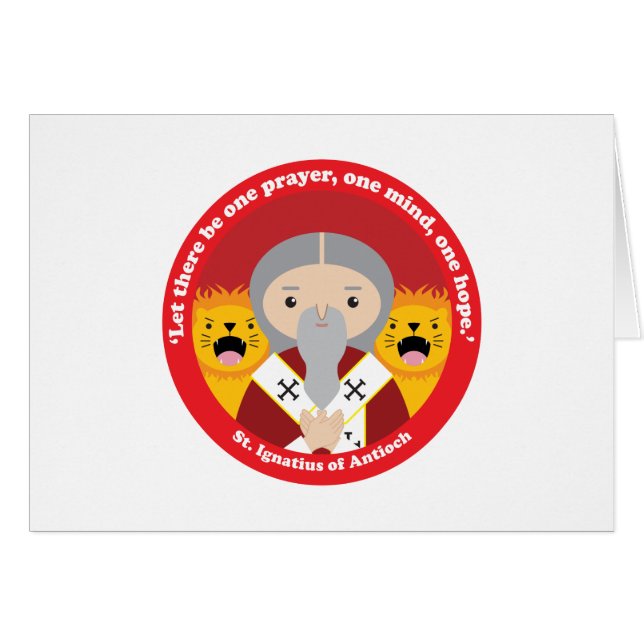 St. Ignatius von Antioch (Vorderseite (Horizontal))