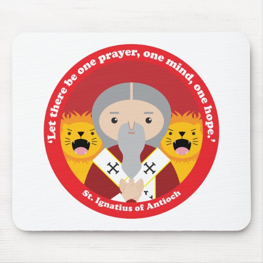 St. Ignatius von Antioch Mousepad (Vorne)
