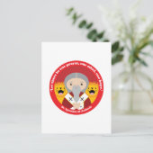 St. Ignatius von Antioch Postkarte (Stehend Vorderseite)