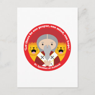 St. Ignatius von Antioch Postkarte