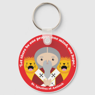 St. Ignatius von Antioch Schlüsselanhänger