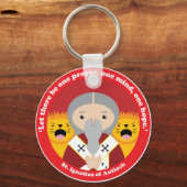 St. Ignatius von Antioch Schlüsselanhänger (Vorderseite)