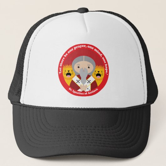 St. Ignatius von Antioch Truckerkappe (Vorderseite)