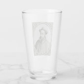 St. Ignatius von Loyola Glas (Rückseite)