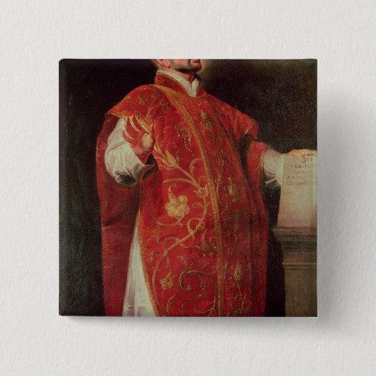 St Ignatius von Loyola-Gründer der Jesuite Button (Vorderseite)