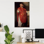 St. Ignatius von Loyola Gründer der Jesuiten Poster (Heimbüro)