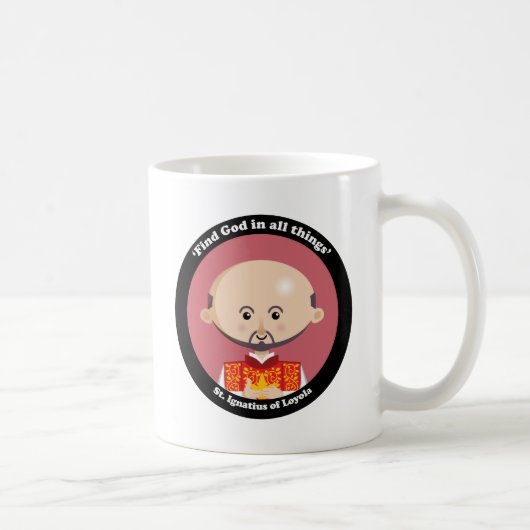 St Ignatius von Loyola Kaffeetasse (Rechts)