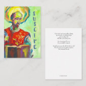 St. Ignatius von Loyola Karte (Vorne/Hinten)