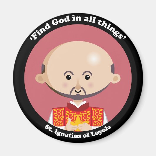 St. Ignatius von Loyola Magnet (Vorne)