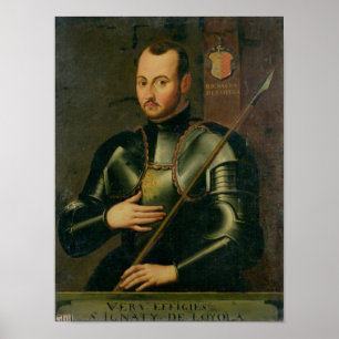 St. Ignatius von Loyola Poster