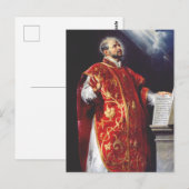 St. Ignatius von Loyola Postkarte (Vorne/Hinten)