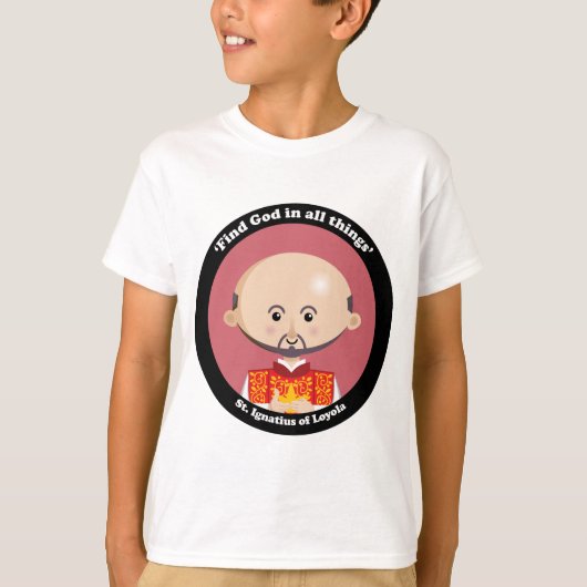 St Ignatius von Loyola T-Shirt (Vorderseite)