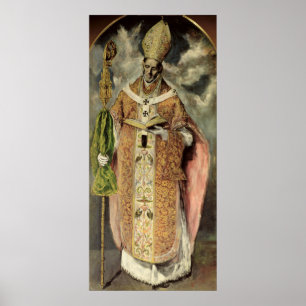 St. Ildefonso 1605-1610 Poster