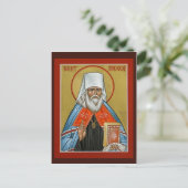 St. Innocent of Alaska Gebetskarte Postkarte (Stehend Vorderseite)