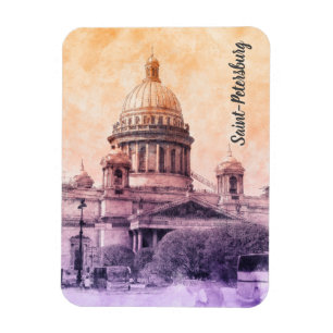 St. Isaac's Cathedral Magnet - St. Petersburg
