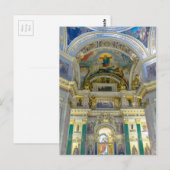 St. Isaac's Cathedral St. Petersburg, Russland Postkarte (Vorne/Hinten)