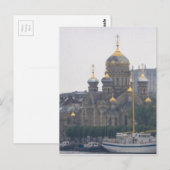 St. Isaac's Square St. Petersburg, Russland Postkarte (Vorne/Hinten)